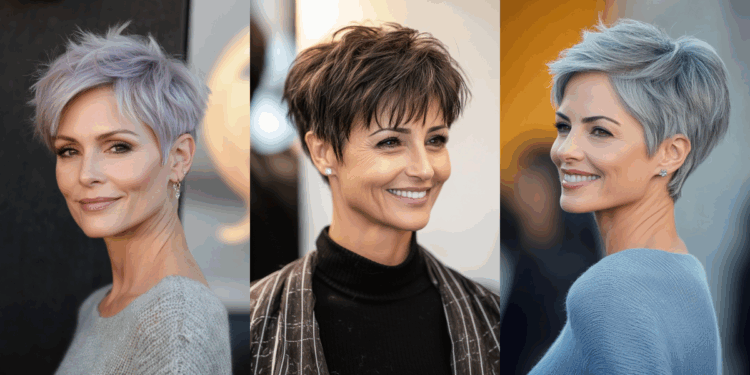 25+ atemberaubende lange Pixie -Haarschnitte für ältere Frauen im Jahr 2025