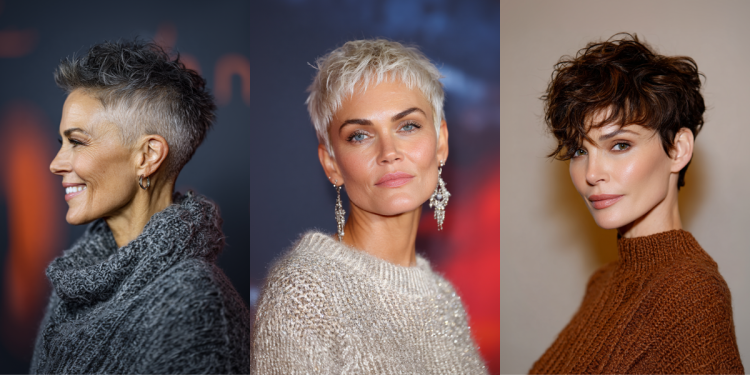 25+ frische einfache kurze Haarschnitte für Frauen über 5025 über 5025