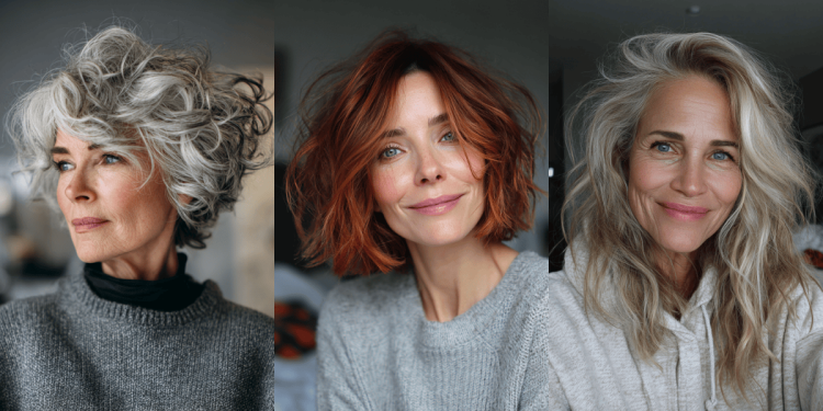 25+ frische, unordentliche Frisuren für Frauen über 50 im Jahr 2025