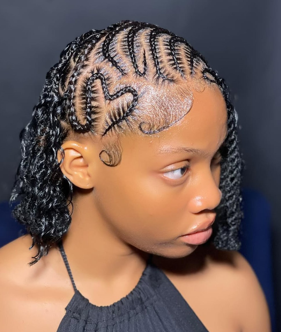 Kurzfutter in Box -Zöpfen