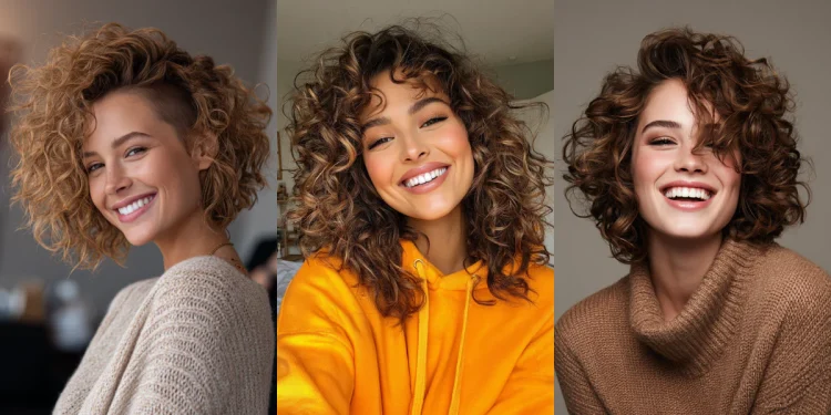 25+ stilvolle mittellange Haarschnitte für lockiges Haar 2025