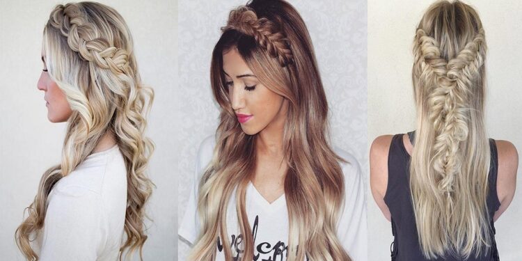 23 atemberaubende Hälfte nach oben, halb unten Frisuren