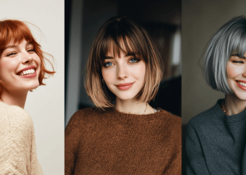 27 Chic Short Bob Frisuren mit Pony im Jahr 2025
