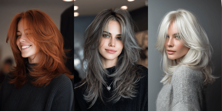 27 Trends geschichtete Frisuren 2025
