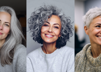 27 atemberaubende graue Frisuren für Frauen über 40 2025