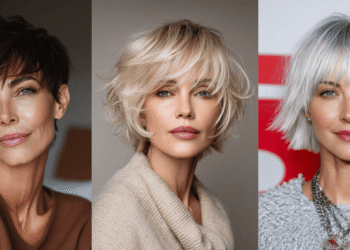 27 atemberaubende kurze Haarschnitte für Frauen über 50 mit Pony 2025