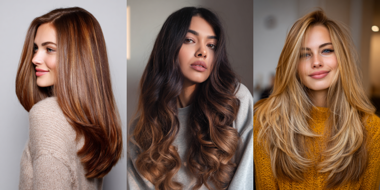 27 atemberaubende lange Haarschnitte für ovales Gesicht 2025