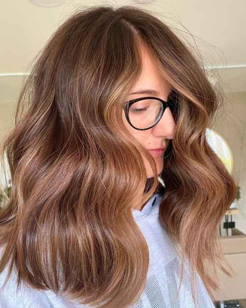 Butterscotch-Haar-Idee