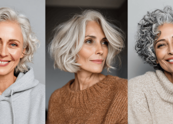 27 frische Kurzhaarschnitte für Frauen über 60 mit dickem, welligem Haar 2025