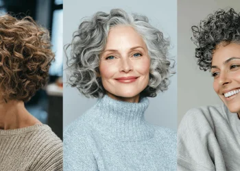 27 frische natürliche lockige Frisuren für Frauen über 50 2025