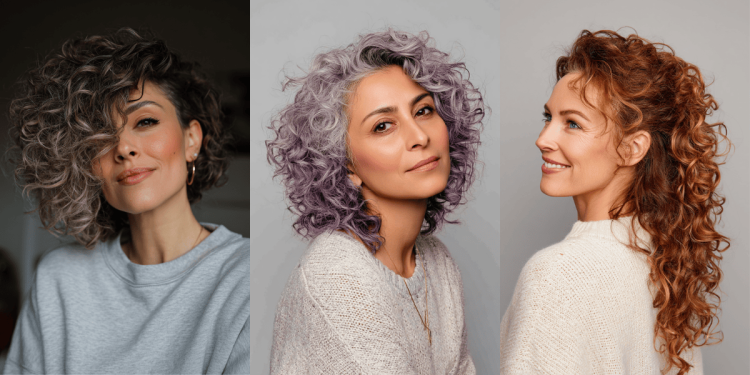 27 schicke Frisuren für Frauen über 40 mit lockigem Haar 2025