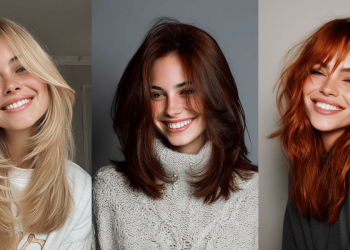 27 schicke mittellange geschichtete Haarschnitte für dickes Haar 2025