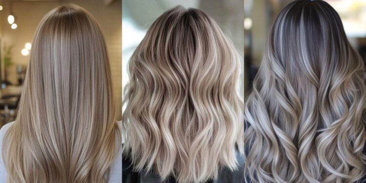 35 beste aschblonde Balayage Haarfarben für jeden Hautton