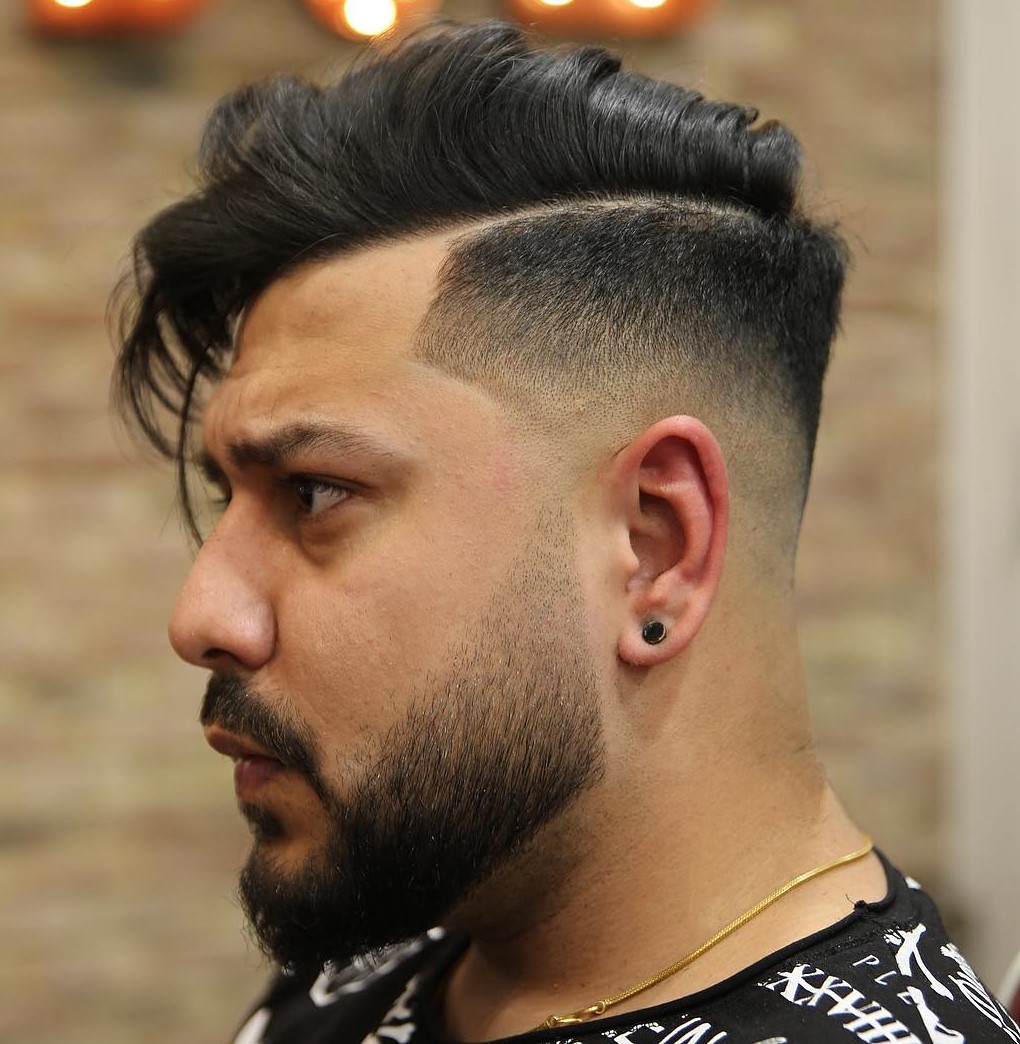 Mittelgroßer Kamm überbacken