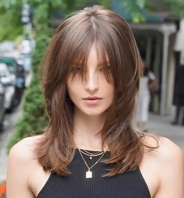 38 leicht zu machende mittelgroße Frisuren mit Pony 3-Low-Wartungs-Hairstyle-for-Mid-Length-Thin-Hair