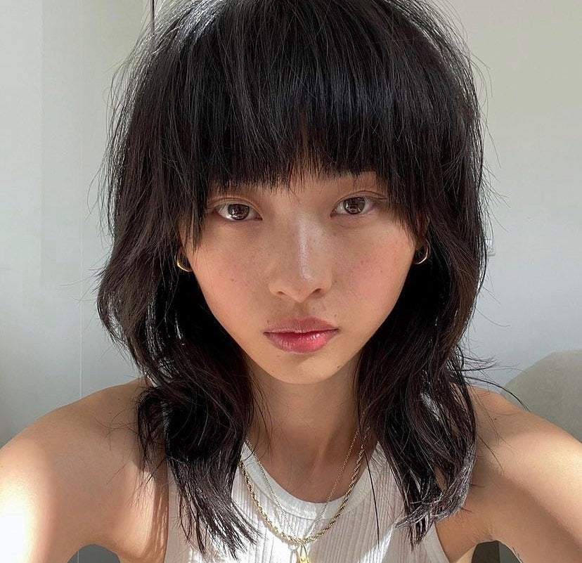 3. Piechy Wolf geschnitten mit stumpfem Rand (Wolfshaarschnitte)