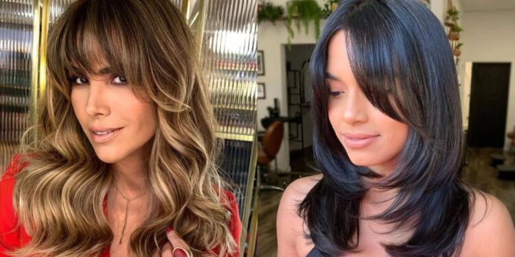 38 leicht zu machende mittelgroße Frisuren mit Pony