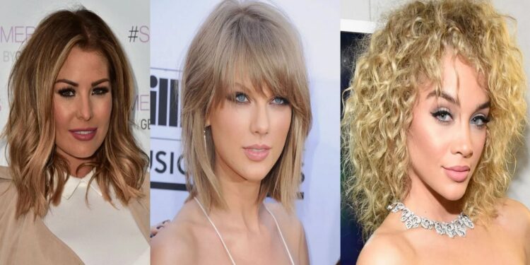 25 anspruchsvolle mittlere Frisuren mit Stufen für Frauen