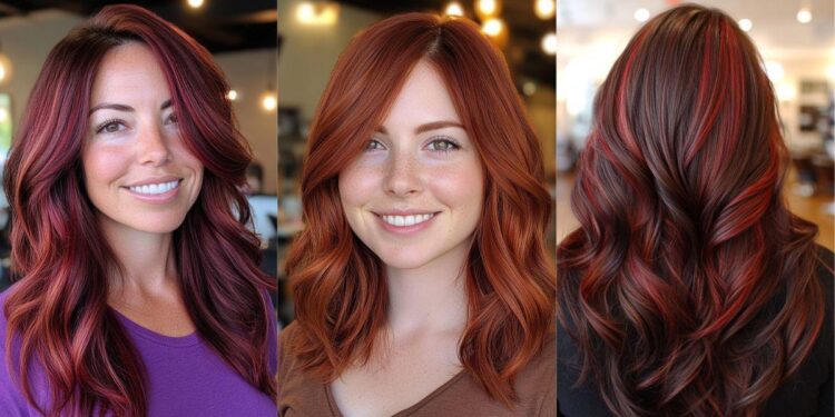 31 rotbraune Haarfarben Ideen für jede Persönlichkeit entsprechen