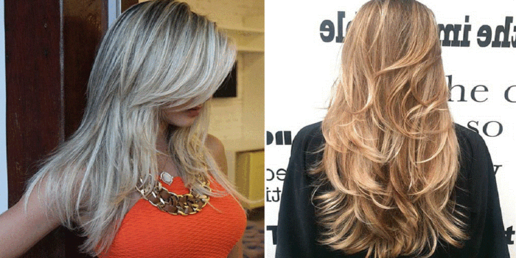 29 schöne lang geschichtete Haarschnitte