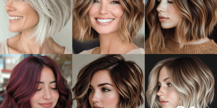 33 abgehackte Bob -Frisuren für einen frischen und mühelosen Look
