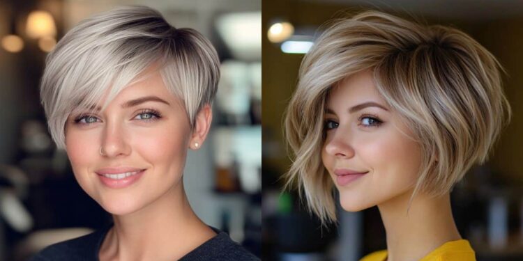 37 süßeste Möglichkeiten, einen Pixie -Schnitt mit Highlights für eine dimensionale Ernte zu erhalten