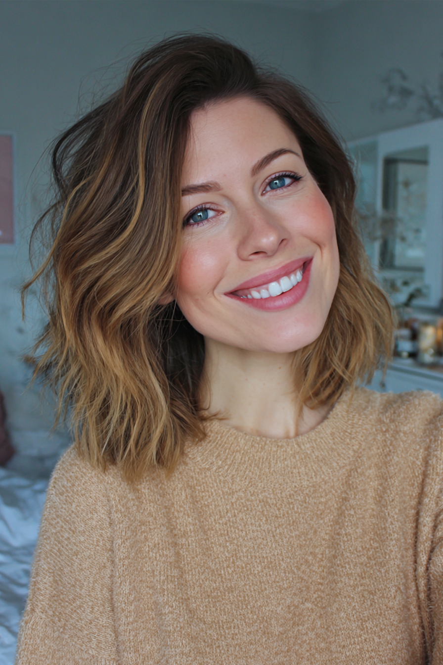 4. Polierter Honigkaramell -Lob (alte Geldhaarschnitte) - Alte Geldhaarschnitte