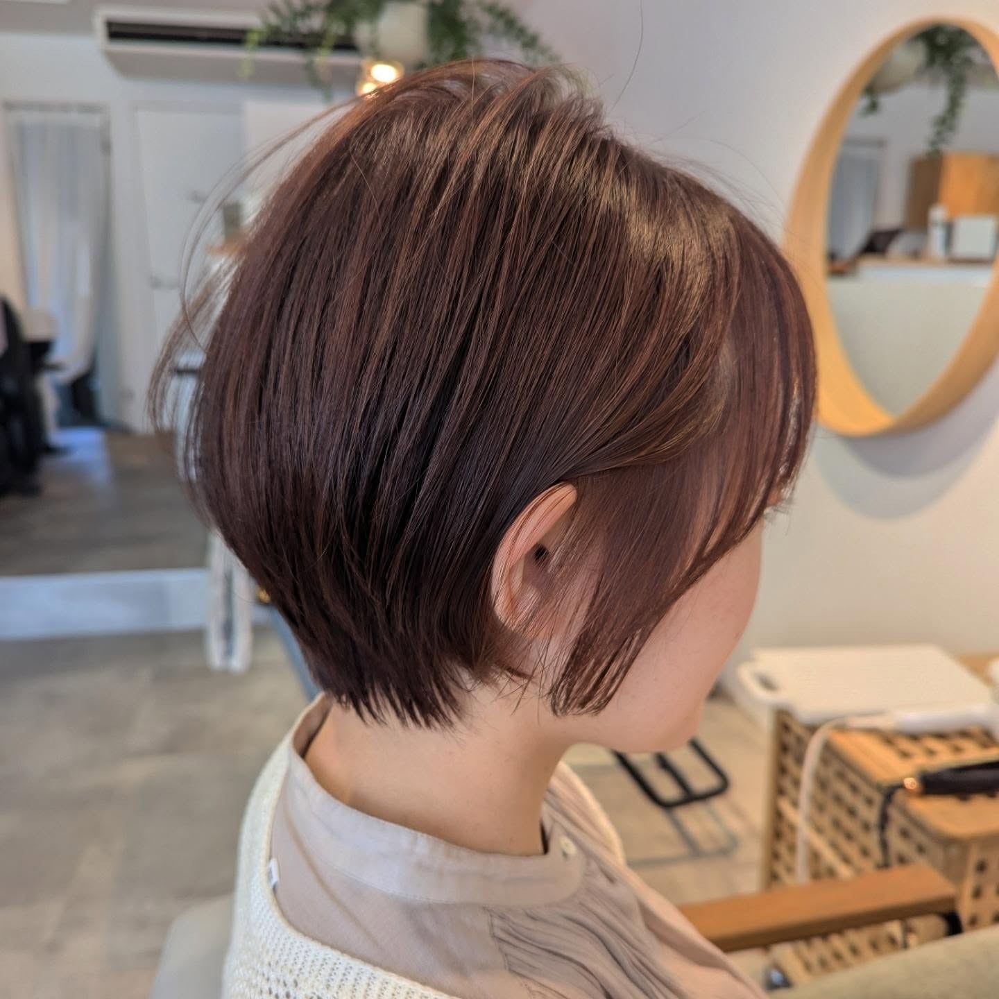 4. Kurzschokoladenbraune Bob (kurzes Bob -Haar)