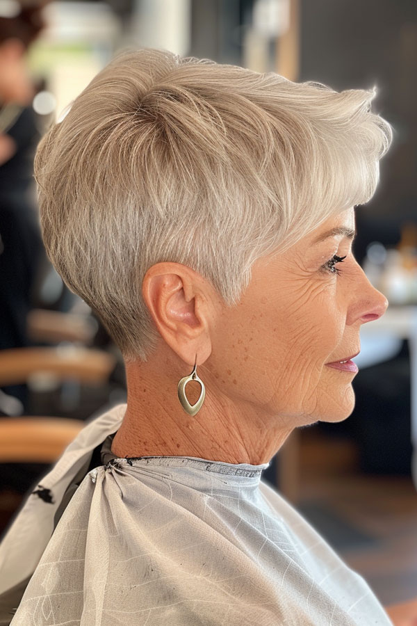 Eleganter sich verjüngter Pixie