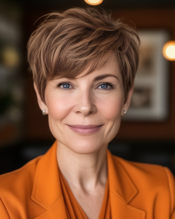 Karamellschichtpixie