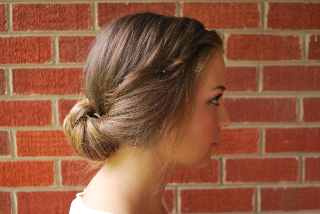 5 Minuten Hochsteckfrisur Frisur