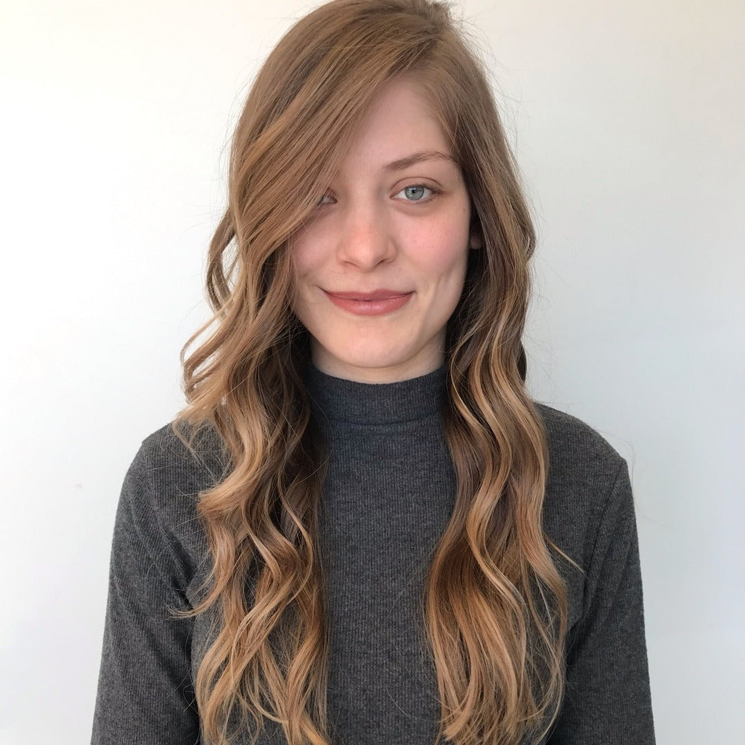 5. Golden beige Strandwellen (hellbraune Haarfarbe)