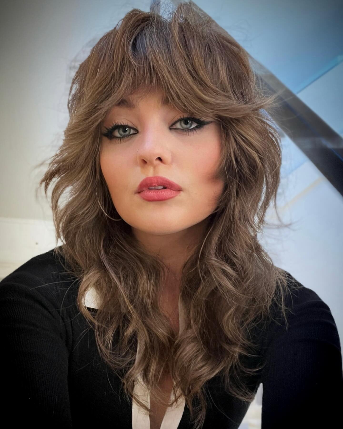 5. Moderner gefiederter Shag (Frisuren der 70er Jahre)