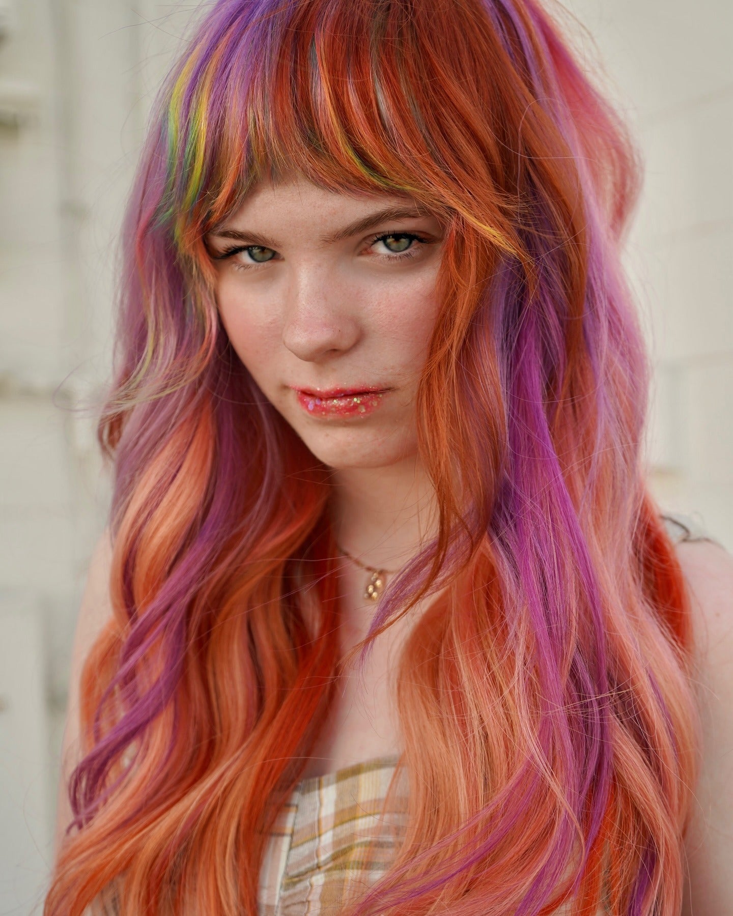 5. Mandarine und Lavendelmischung (lebendige Haarfarbe)