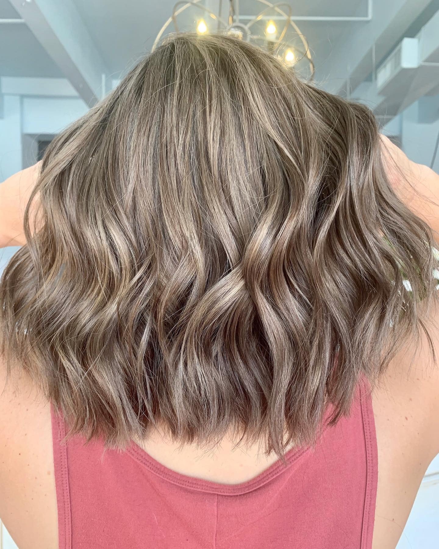 5. Strukturierte Pilzbronde Lob (Pilzhaarfarbe)