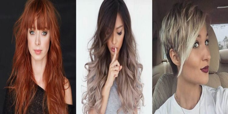 49 Schönes langes Haar mit Pony