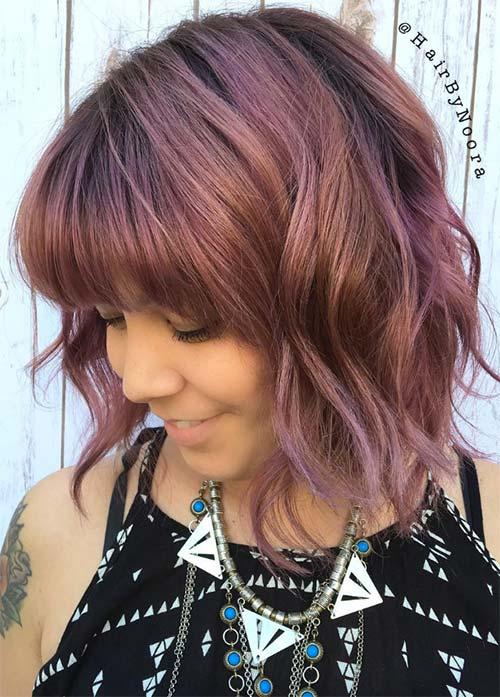 50 kurze Bob-Frisuren und Haarschnitte mit Pony