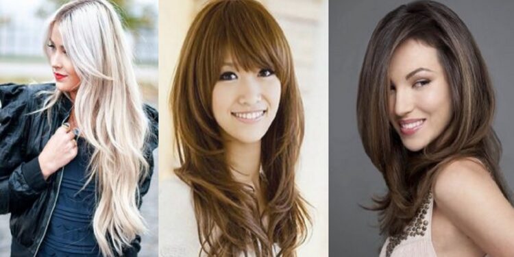 56 elegante lange Frisuren mit Schichten für Damen