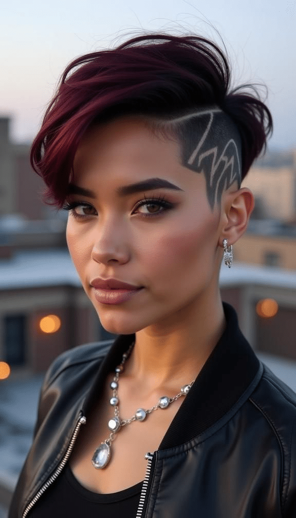 6. Edgy Pixie mit Undercut-Design