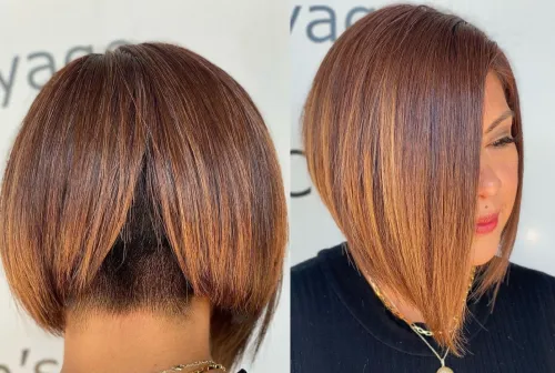 Pflegeleichte Frisur für dickes Haar