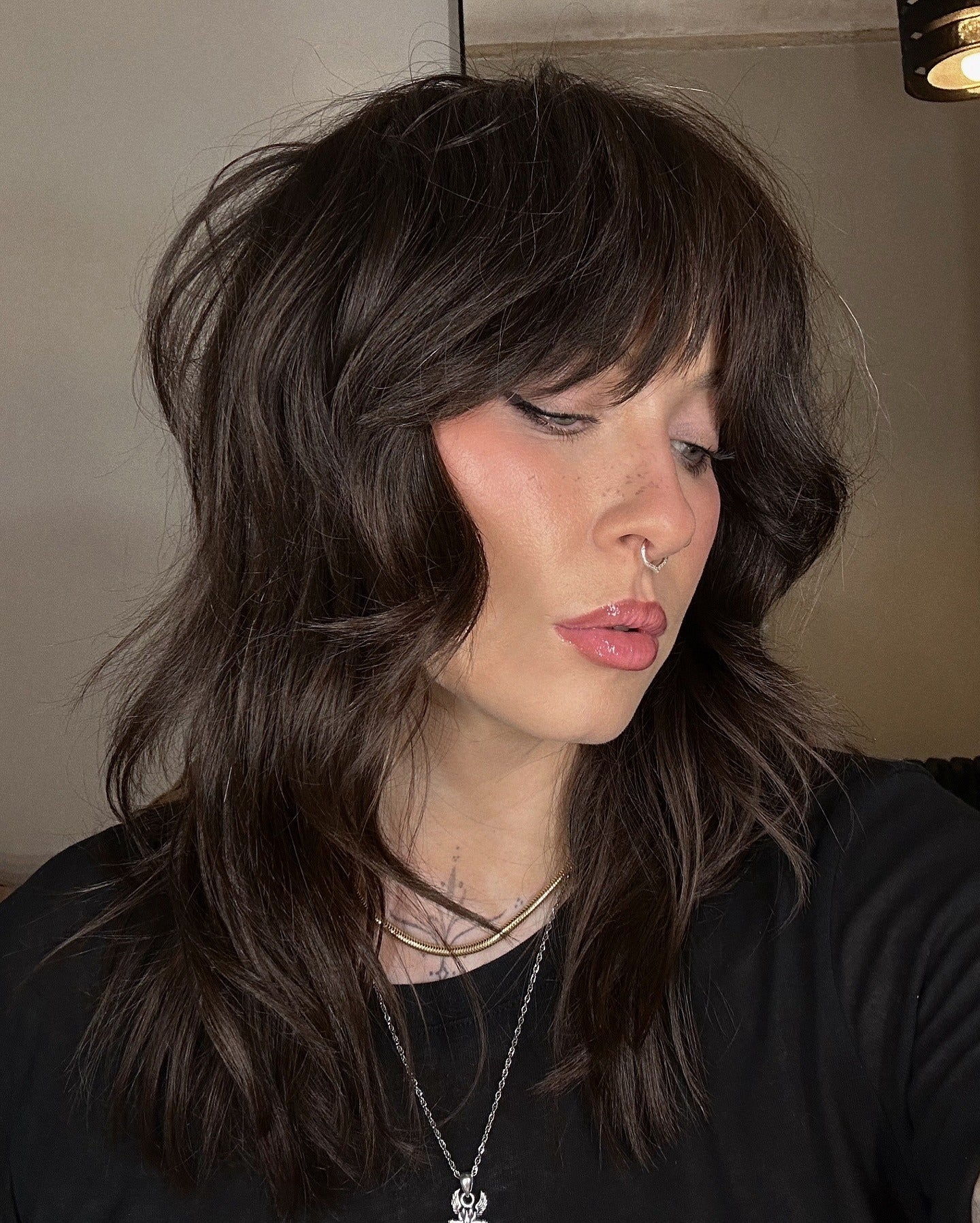 6. Strukturiertes Wolf mit wispy Pony (Wolfshaarschnitte)