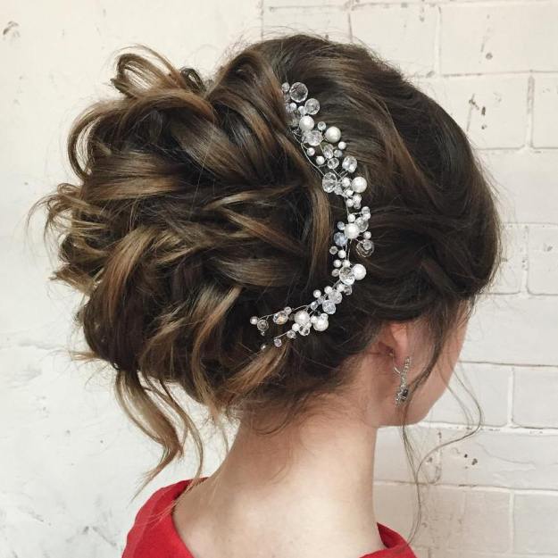 26 Hochzeitshaar Hochsteckfrisuren für elegante Bräute Lose Hochzeits Hochsteckfrisur