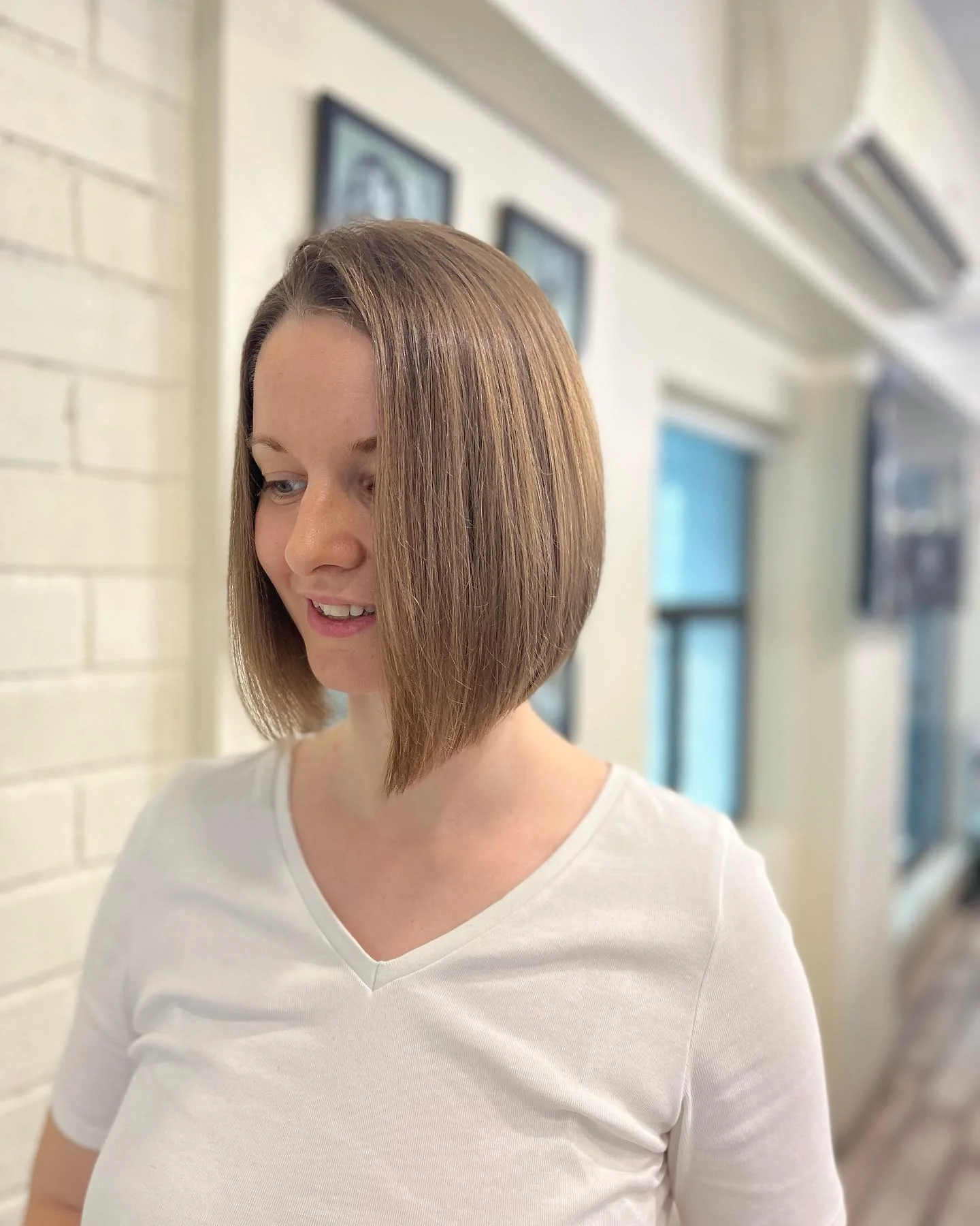 7. Abgewinkelter Mokka-Bob (klassischer Bob-Schnitt)