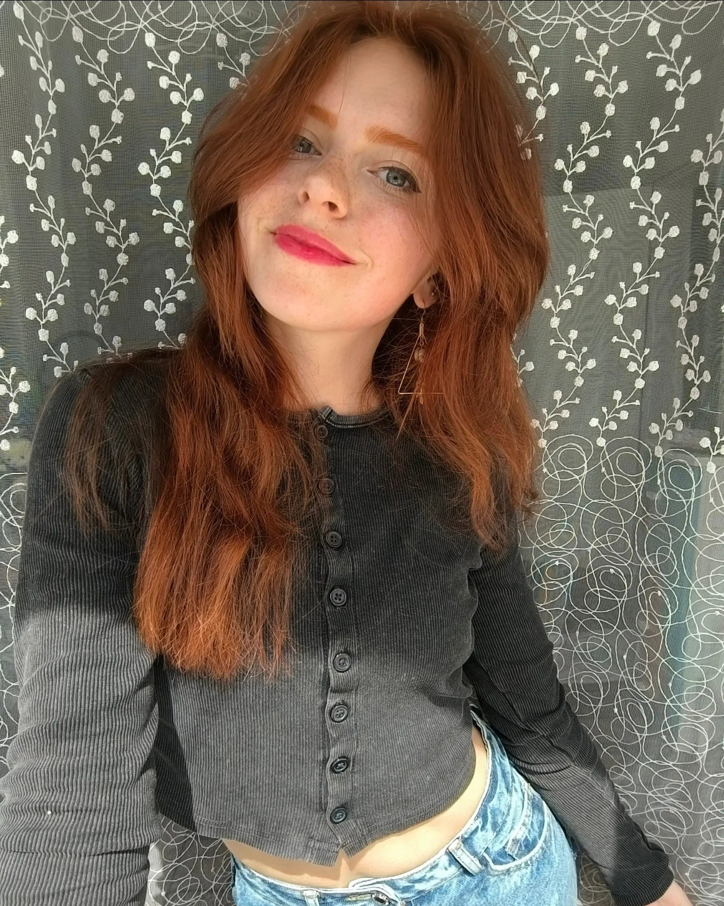 7. Klassisches Kupfer mit Freestyle -Textur (Rothaarige Haare mit Highlights)