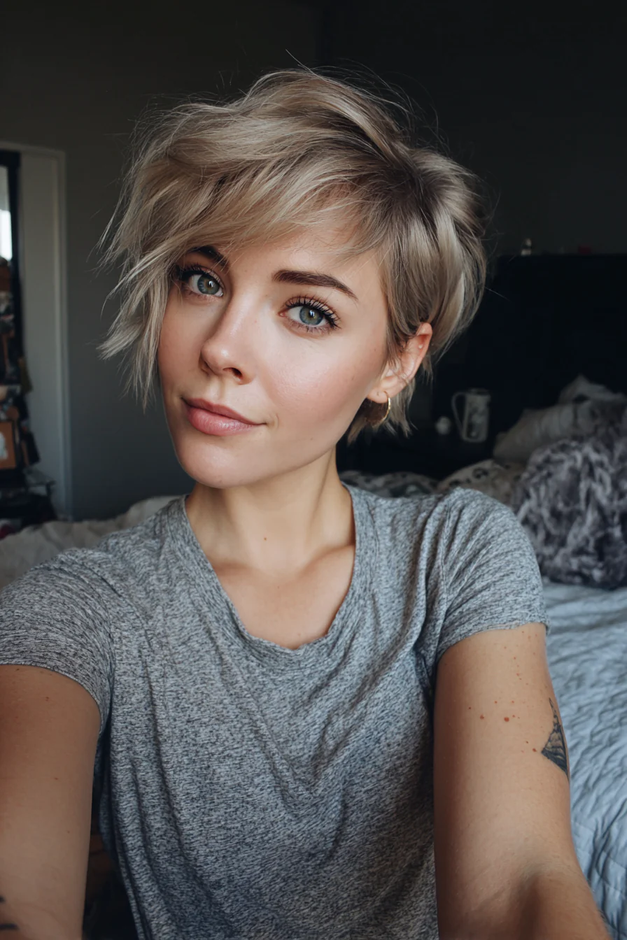 7. Pixie Bob Hybrid in Sandblond (Pixie-Haarschnitte) – Pixie-Haarschnitte