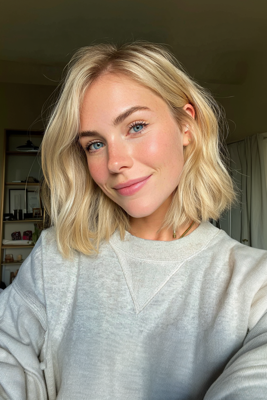 7. Schulterlänge Lob in Butterblond (alte Geldfrisuren) - Alte Geldfrisuren