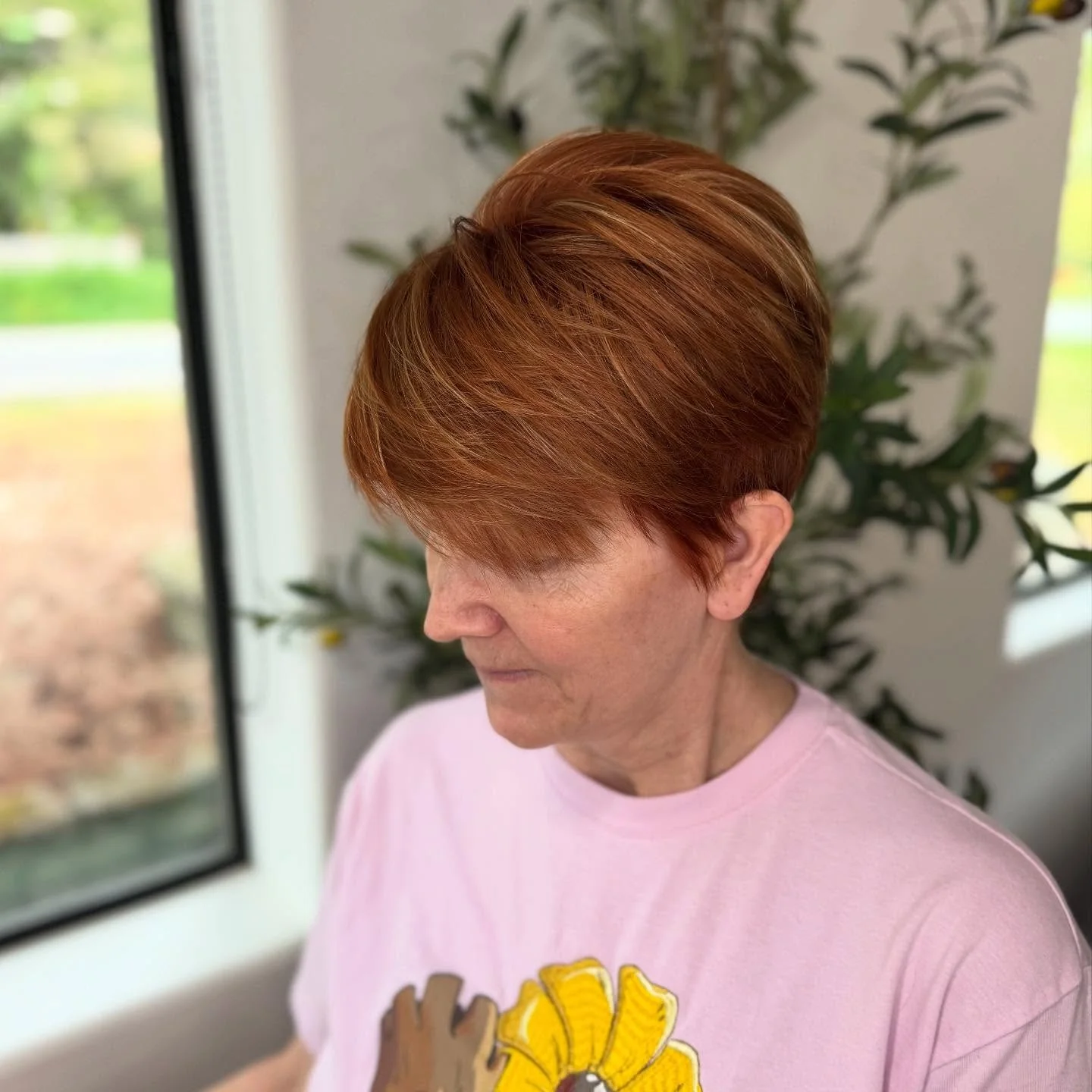 8. Warm Copper Long Pixie (Lange Pixie-Schnitte)