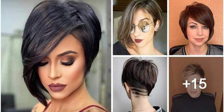 20 coolste asymmetrische kurze Haarschnitte für einen mutigen schicken Look