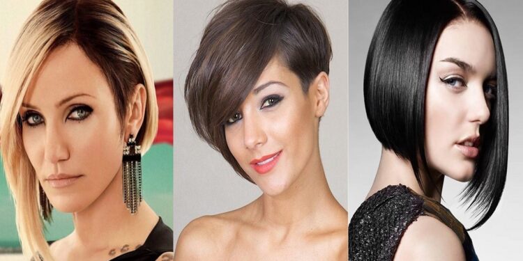 88 Beliebter und cooler asymmetrischer Bob
