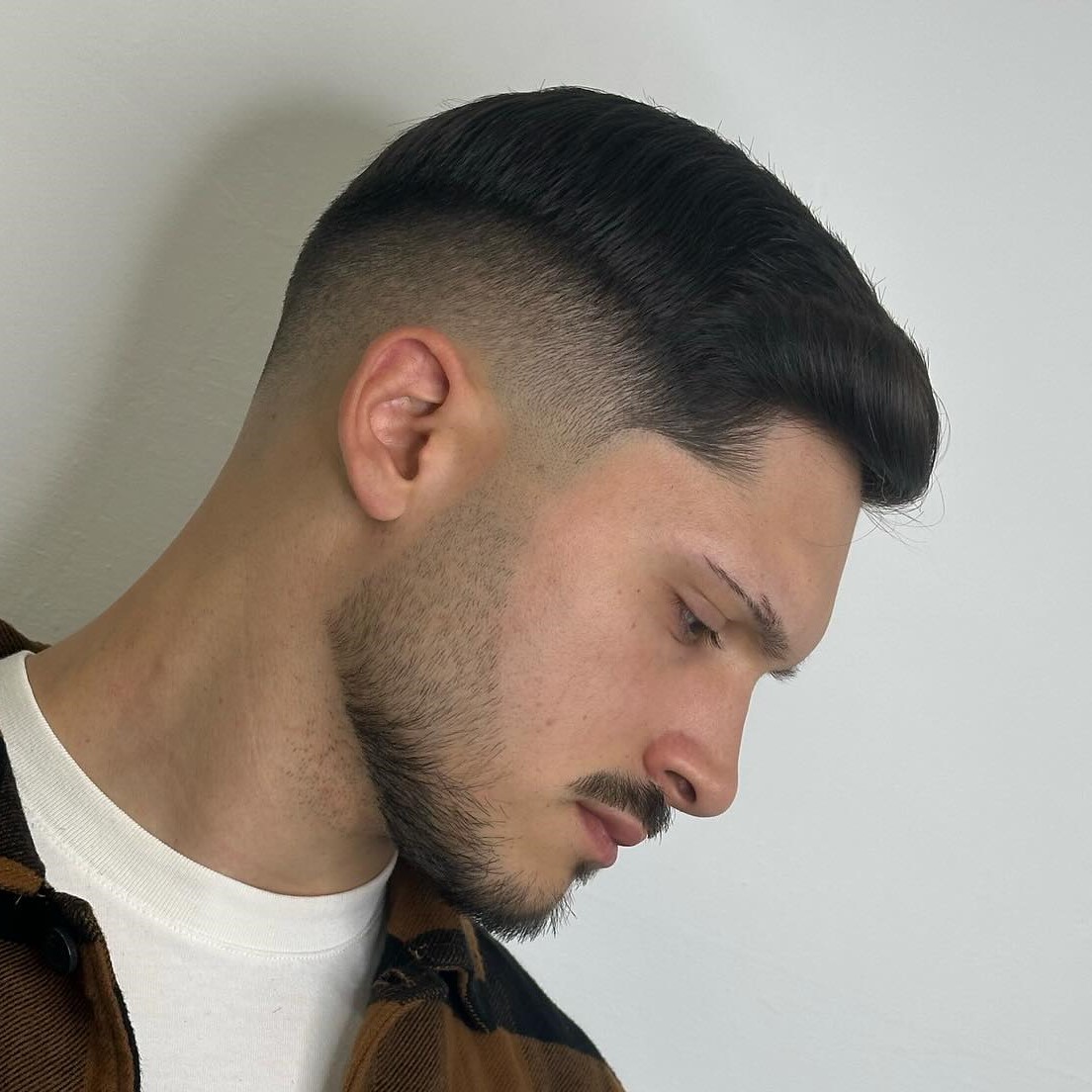 Meißelkamm über Verblassen